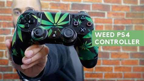 Weed Leaf PS4 Controller Skin – Stoner Gift Ideas.